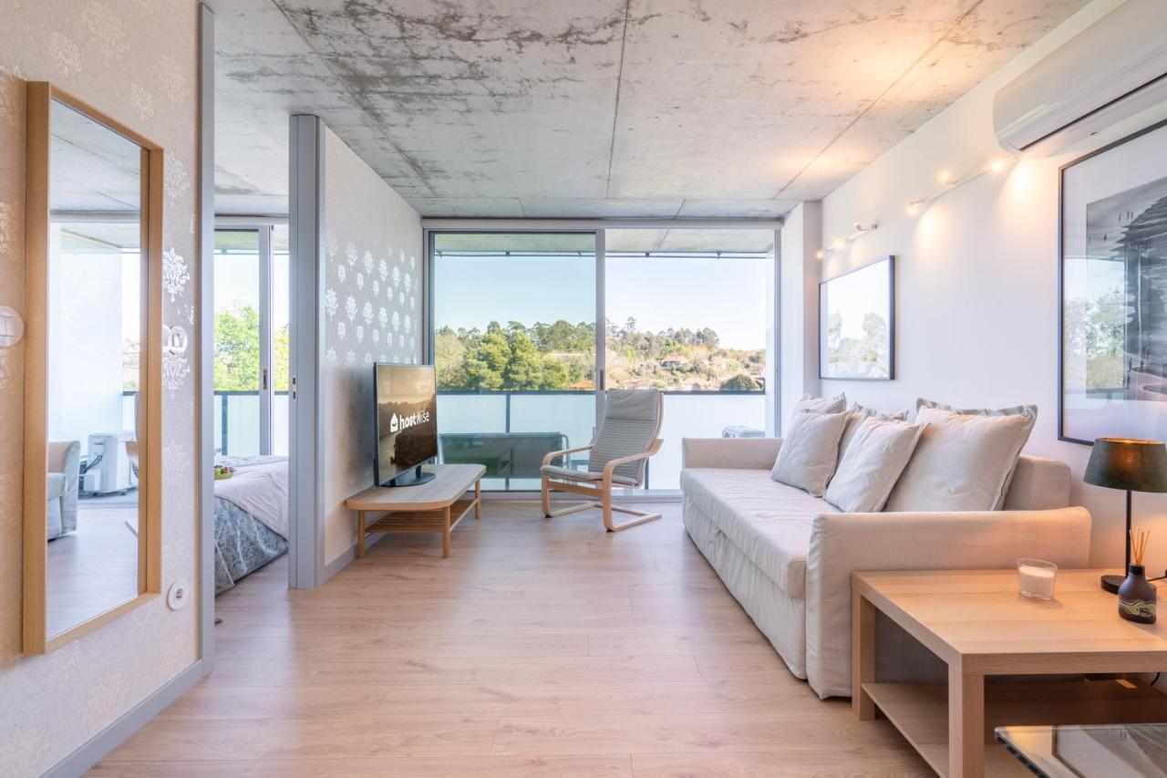 Host Wise - Luxurious Impressive Apartment - Balcony And Pool Vila Nova de Gaia Luaran gambar
