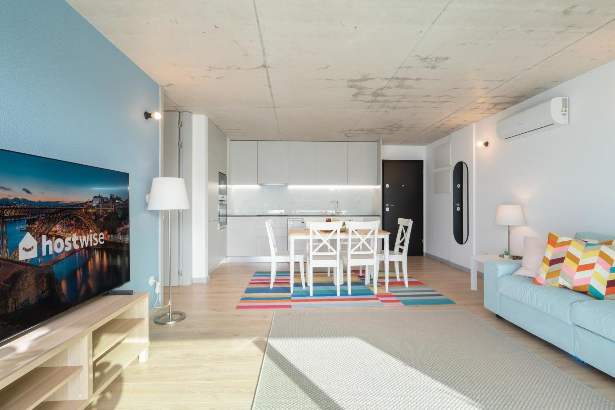 Host Wise - Luxurious Impressive Apartment - Balcony And Pool Vila Nova de Gaia Luaran gambar