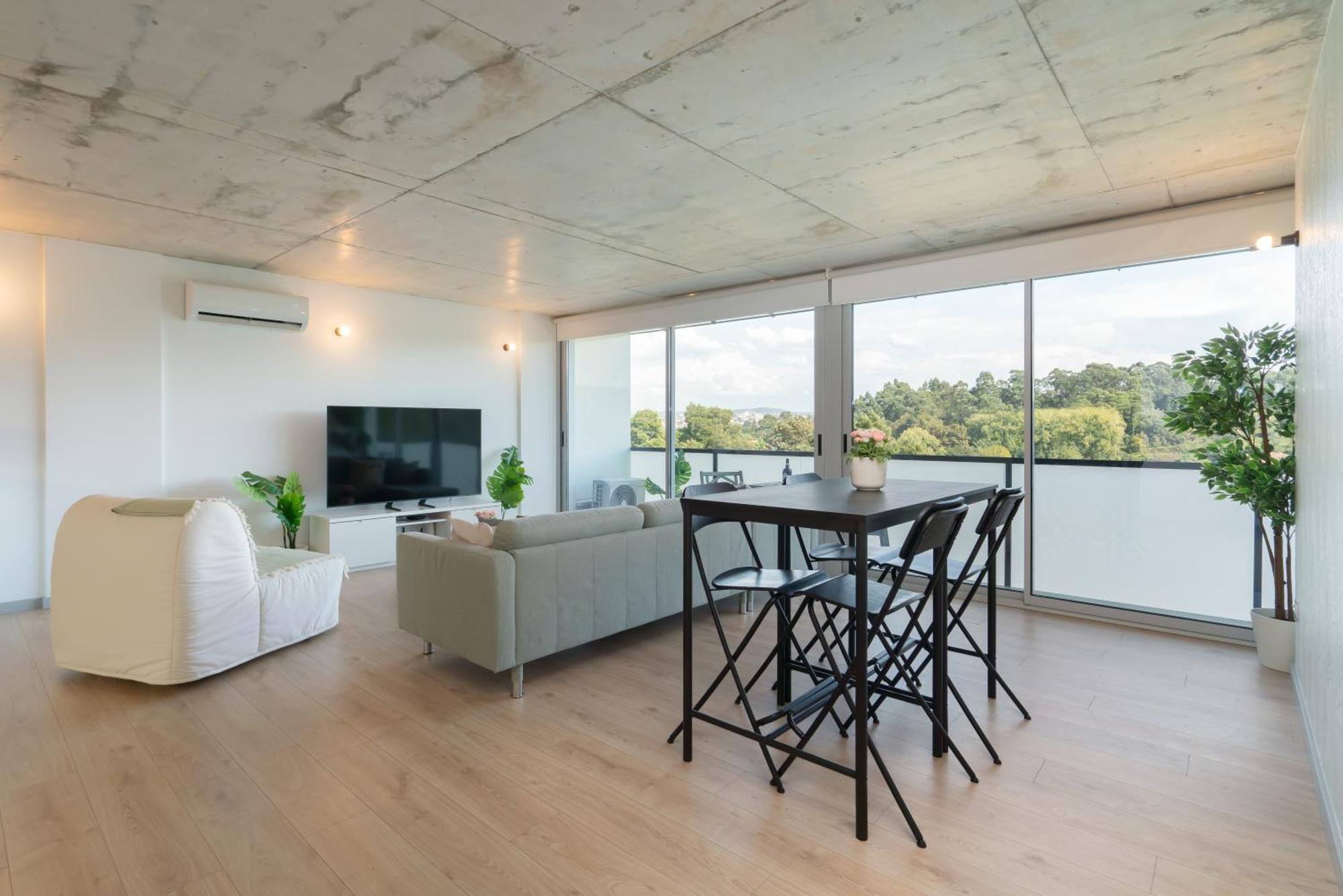 Host Wise - Luxurious Impressive Apartment - Balcony And Pool Vila Nova de Gaia Bilik gambar