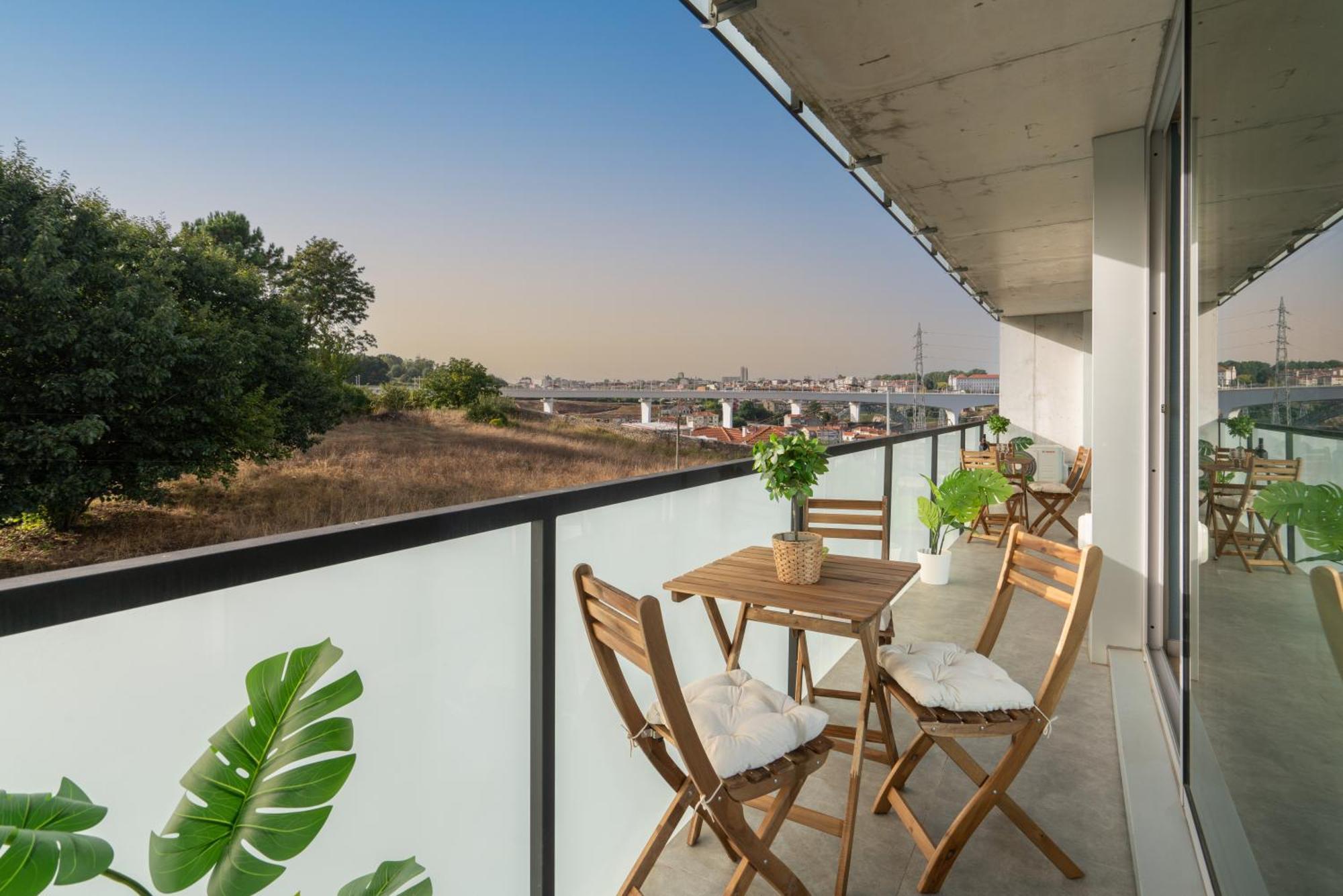 Host Wise - Luxurious Impressive Apartment - Balcony And Pool Vila Nova de Gaia Bilik gambar