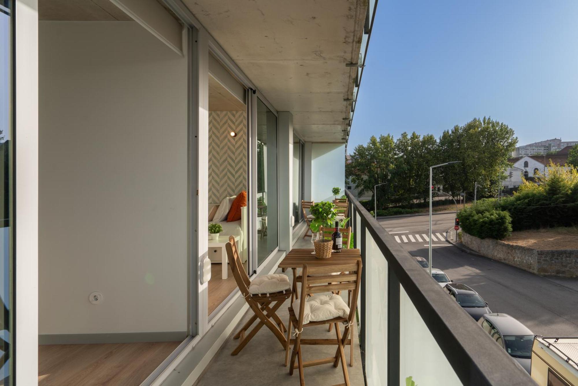 Host Wise - Luxurious Impressive Apartment - Balcony And Pool Vila Nova de Gaia Bilik gambar