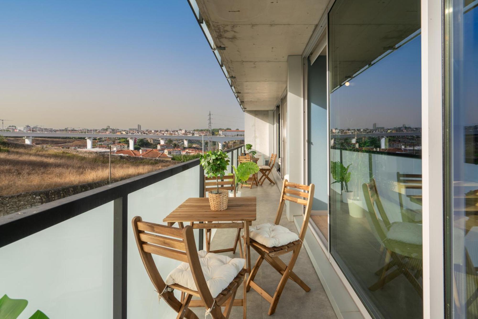 Host Wise - Luxurious Impressive Apartment - Balcony And Pool Vila Nova de Gaia Bilik gambar
