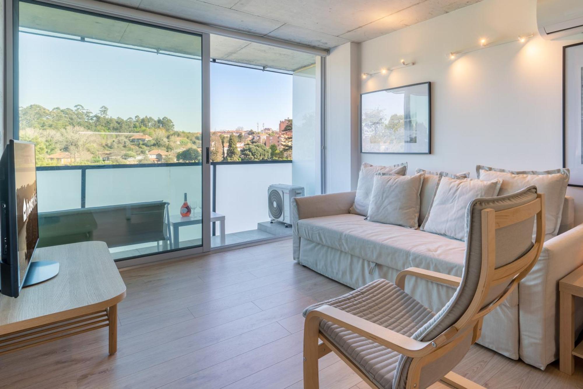 Host Wise - Luxurious Impressive Apartment - Balcony And Pool Vila Nova de Gaia Bilik gambar